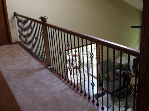 Installation of Newel Post in existing Handrail System